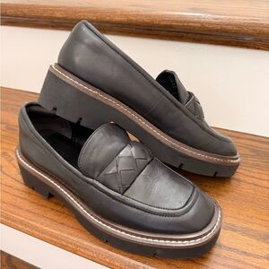 Black Leather Loafers